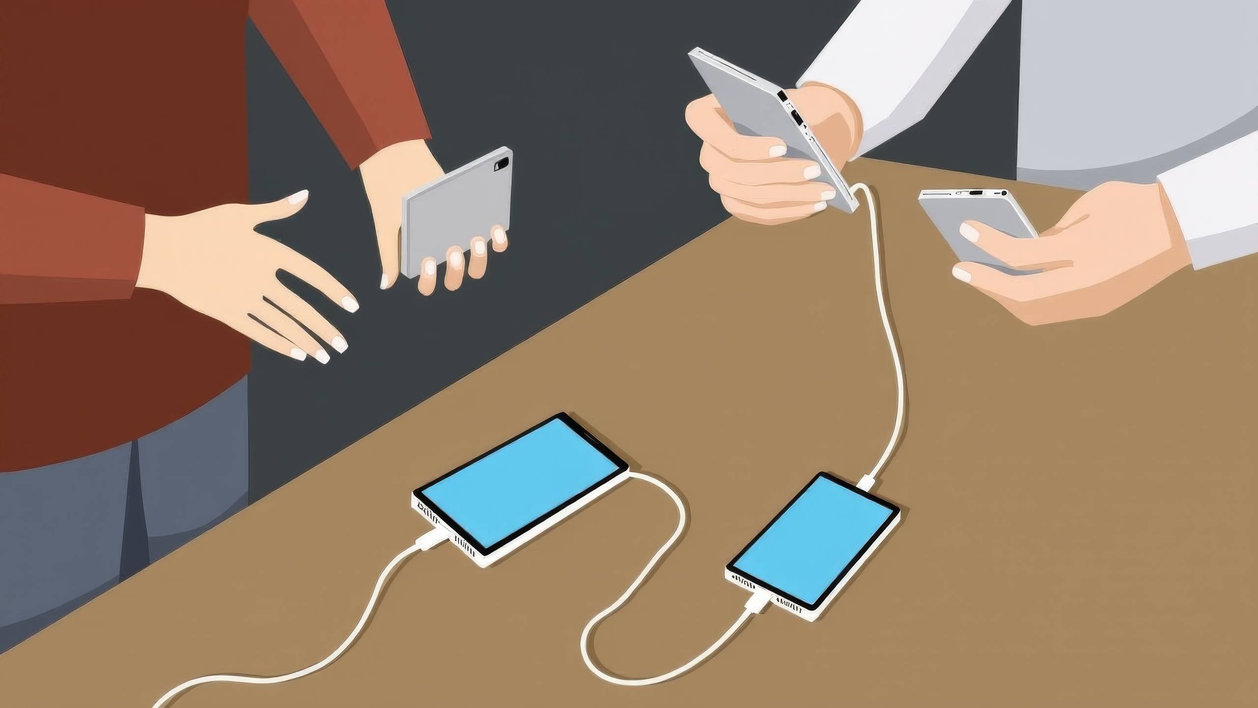 Stazione di ricarica moderna